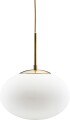 House Doctor - Pendel Lampe - Opal - Hvid - Ø 30 Cm