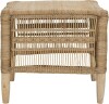 House Doctor - Skammel - Rika - Rattan - Natur - 40X45X45 Cm