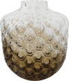 House Doctor - Vase - Art Deco - Glas - Brun - 31 Cm