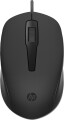 Hp - 150 Wired Mouse Black