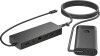 Hp - Universal Usb-C Hub And Laptop Charger Combo