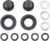 Hub Nuts For Single Wheels Black2Pcs - 56556 - Tamiya