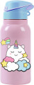 I-Drink - Thermal Bottle - 350 Ml - Unicorn Kids With Foldable Cap Id0513