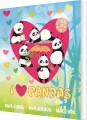 Malebog Med Pandaer - I Love Pandas - 