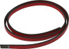 Imiteret Læderbånd - B 10 Mm - Tykkelse 3 Mm - Rød - 1 M