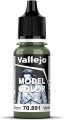 Vallejo - Model Color - Intermediate Green Mat - 17-18 Ml - 70891