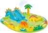 Intex - Dinosaur Pool Med Rutsjebane Til Børn - Little Dino