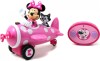 Minnie Mouse Fjernstyret Rc Fly - Lyserød - Jada