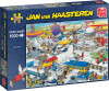 Jan Van Haasteren Puslespil - Busy Airport - 1000 Brikker