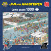Jan Van Haasteren Puslespil - 1000 Brikker - Eleven City Tour