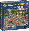 Jan Van Haasteren Puslespil - 1000 Brikker - Christmas Dinner