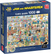 Jan Van Haasteren Puslespil - 1000 Brikker - Jvh Studio 10 År