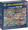Jan Van Haasteren Puslespil - 1000 Brikker - Step Aboard