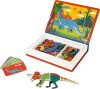 Janod - Magneti Book - Dinosaurs Magneti Book - 40 Magneter