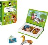 Janod - Magneti Book - Animals - 30 Magneter Og 10 Kort