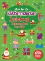 Julebog Med Klistermærker - Julemandens Kanetur - 