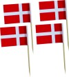 Kageflag På Pind 20 Stk 35 X 25 Mm - Scanseason
