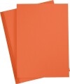 Karton - A3 - 180 G - Orange - 25 Ark