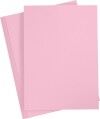 Karton - A3 - 297X420 Mm - 180 G - Lys Pink - 20 Ark