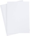 Karton - A4 - 180 G - Hvid - 25 Ark