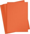 Karton - A4 - 210X297 Mm - 180 G - Orange - 100 Stk