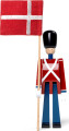 Kay Bojesen - Garder Med Flag Mini - 18 5 Cm