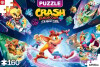 Crash Bandicoot Puslespil - Good Loot Puzzle - 160 Brikker