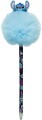 Kids Licensing - Kuglepen Med Pompom - Lilo Stitch