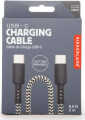 Kikkerland - Usb-C Kabel - 2 Meter - Braided