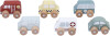 Kinder And Kids - Biler I Pose 6 Stk