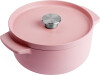 Kitchenaid - Cast Iron Casserole - Dried Rose - 22 Cm33L