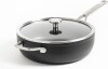 Kitchenaid - Forged Hardened Aluminium Wok With Helper Handle - Black - 30
