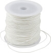 Knyttesnor - Tykkelse 1 Mm - Polyester - Hvid - 50 M