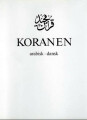 Koranen - Arabisk-Dansk - 5 Udgave - 