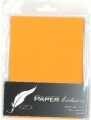 Kort A6 240G Orange Tekstureret 10Stk - 911 - Paper Exclusive