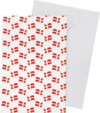 Kort Med Konvolut Flag 11 X 17 Cm - Scanseason