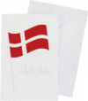 Kort Med Konvolut Flag 11 X 17 Cm - Scanseason