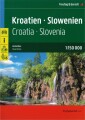 Kroatien - Slowenien Croatia - Slovenia Road Atlas