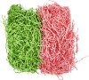 Krøllede Papirstrimler - L 25-30 Cm - B 3 Mm - Mørk Grøn - Pink - 2X50 G