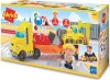 Legetøjs Lastbil Med Gummiged Og Tilbehør - Ecoiffier Abrick