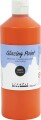 Lasurmaling - Mat - Transparent - Orange - 500 Ml