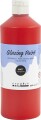 Lasurmaling - Mat - Transparent - Rød - 500 Ml