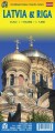Latvia Riga International Travel Maps