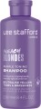 Lee Stafford - Bleach Blondes Purple Toning Shampoo - 250 Ml