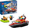 Lego City - Brandvæsnets Redningsbåd - 60373