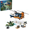 Lego City - Jungleeventyr - Helikopter Og Ekspeditionsbase - 60437