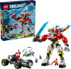 Lego - Dreamzzz - Coopers Tiger-Mech Og Zeros Hotrod-Bil 71497