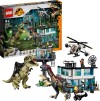 Lego Jurassic World - Giganotosaurus Og Therizinosaurus Angreb - 76949