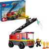 Lego - Lego City - Brandbil Med Stige 60463