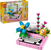 Lego - Lego Creator - Skrivemaskine Med Blomster 31169